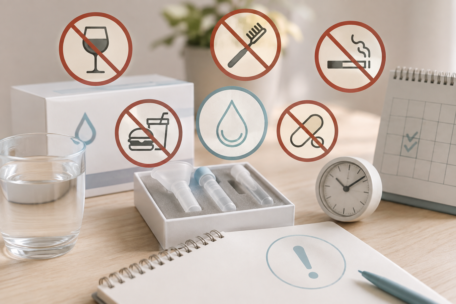 Important sampling guidelines for reliable saliva testing
